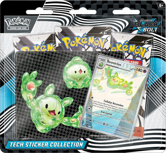 Pokémon TCG: Scarlet & Violet 10.5: Black Bolt 3-Pack Tech Blister