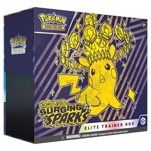 Pokémon TCG: Scarlet & Violet 8: Surging Sparks: Elite Trainer Box