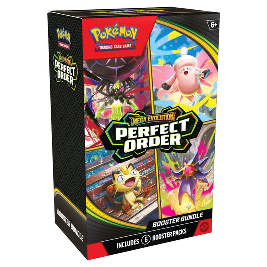 (WAVE 2) Pokémon TCG: Mega Evolution 3: Perfect Order: Booster Bundle