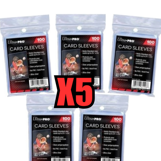 X5 Ultra Pro Penny Sleeves (5 Pack Lot)