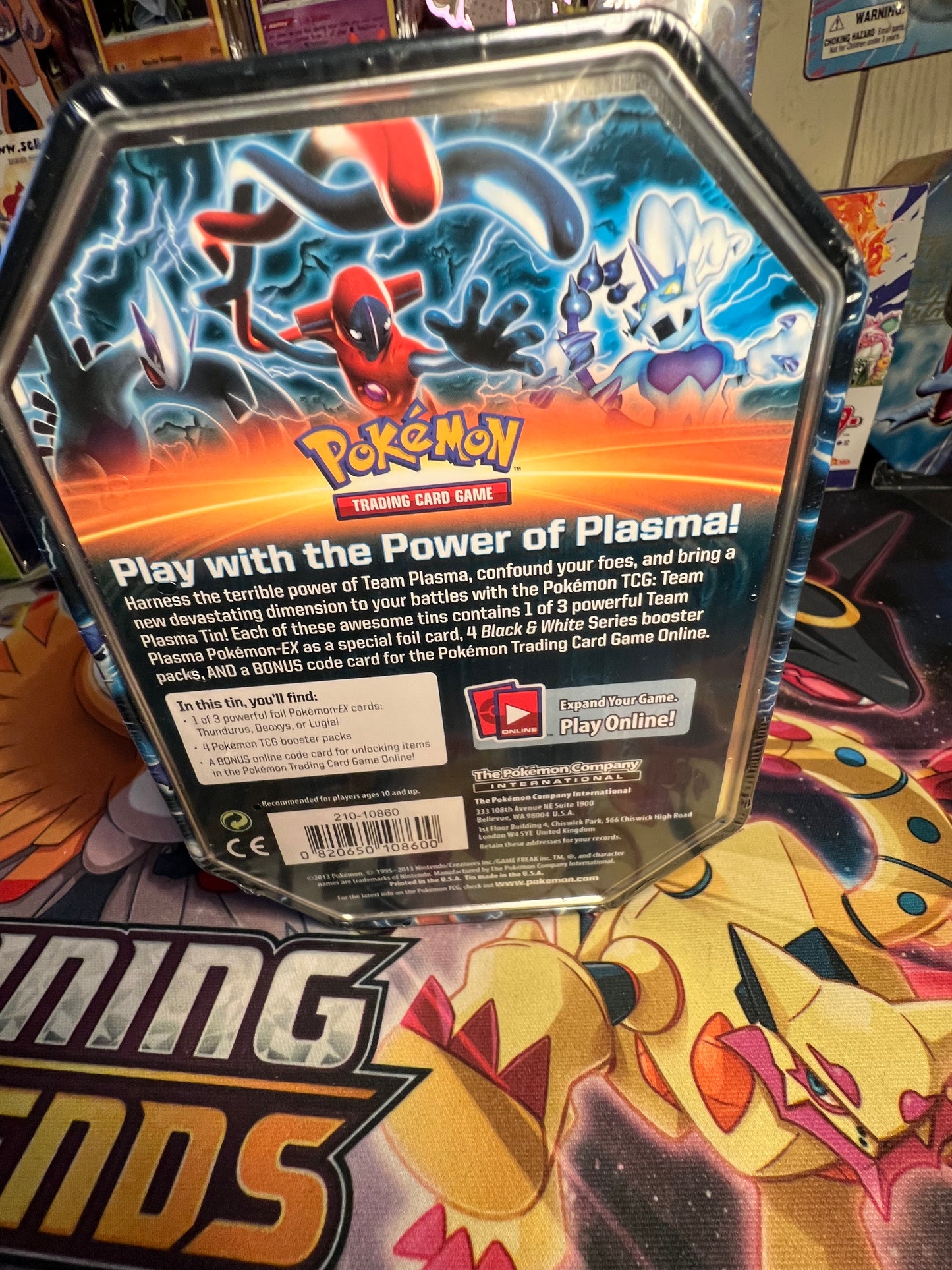 2013 Deoxys EX Tin