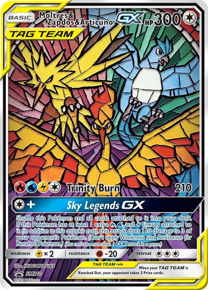 Moltres & Zapdos & Articuno GX - SM Promos