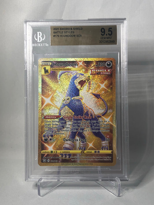 Beckett 9.5 Gold Houndoom